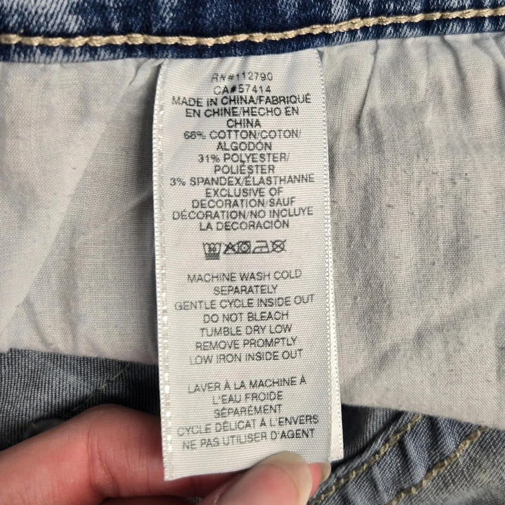 True Religion Ricky Jeans 34 Light‎ Wash Relaxed Straight Streetwear Y2K Skater